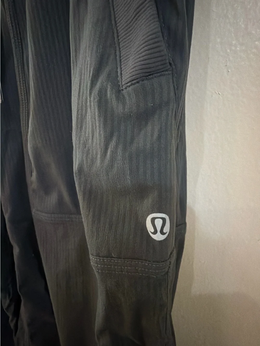 lululemon athletica Black Drawstring Track Pants